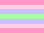 La bandera trigénero alternativa de DeathByGlamourrrr.