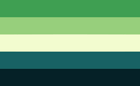 Aromantic Spectrum Flag