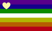 Describereromantic flag