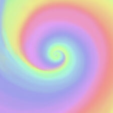 Pastel rainbow swirl