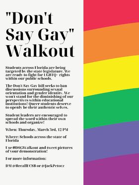 DontSayGayWalkout