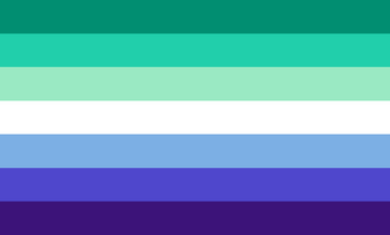 Gay Men Pride Flag 2019