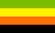 First Aromantic Flag