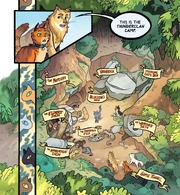 Camp du Clan du Tonnerre dans 