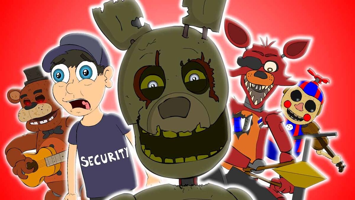 ♪ FIVE NIGHTS AT FREDDY'S WORLD THE MUSICAL - FNAF Animation Parody Song 