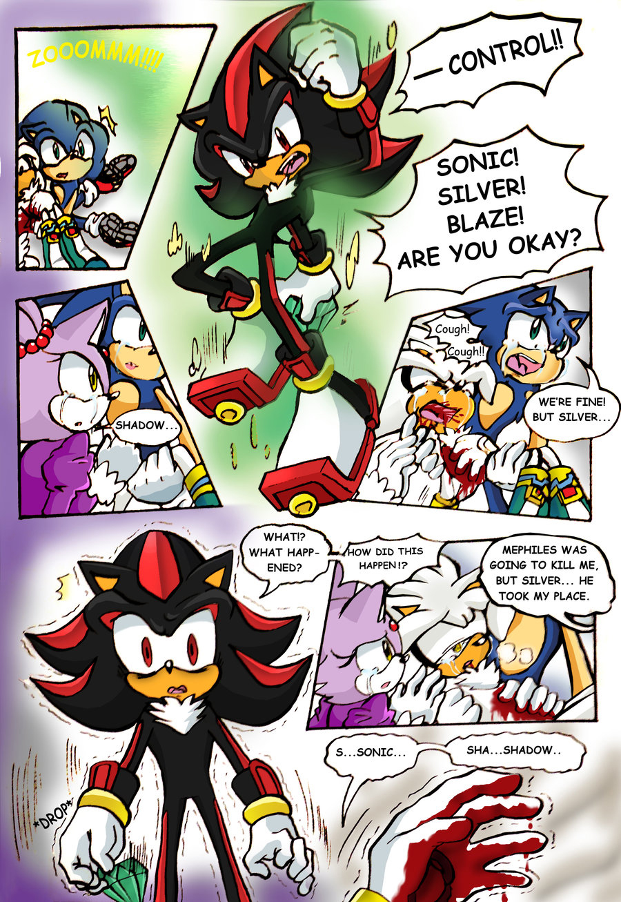 sonic the hedgehog, shadow the hedgehog, and silver the hedgehog (sonic)  drawn by liyuconberma