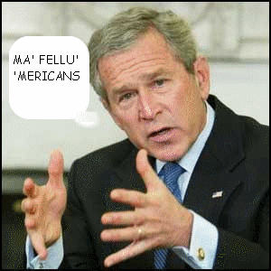 Dubya's most controversial speech during hits campaign in 2006.