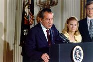 Nixon resigns as President