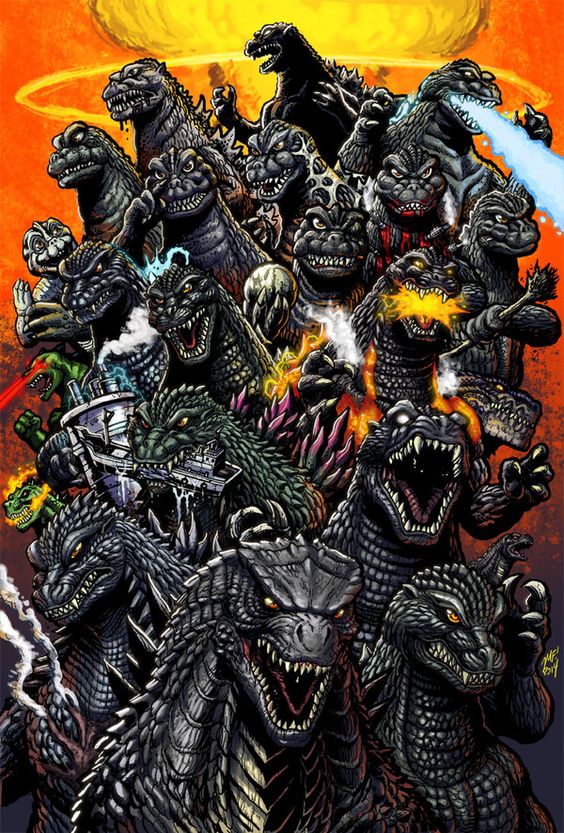 Comparação de tamanho de monstros - Godzilla Earth, Godzilla