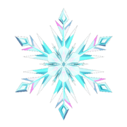 Frozen - Elsas Snowflake (transparent)