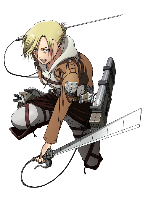 Bottom Shingeki no Kyojin Atack On Titan Annie Titã Femea Bu