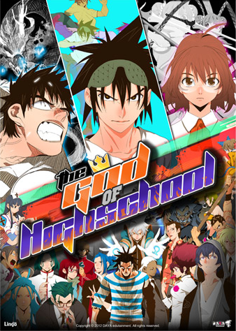 Superpôster Anime Invaders - The God Of High School - umlivro