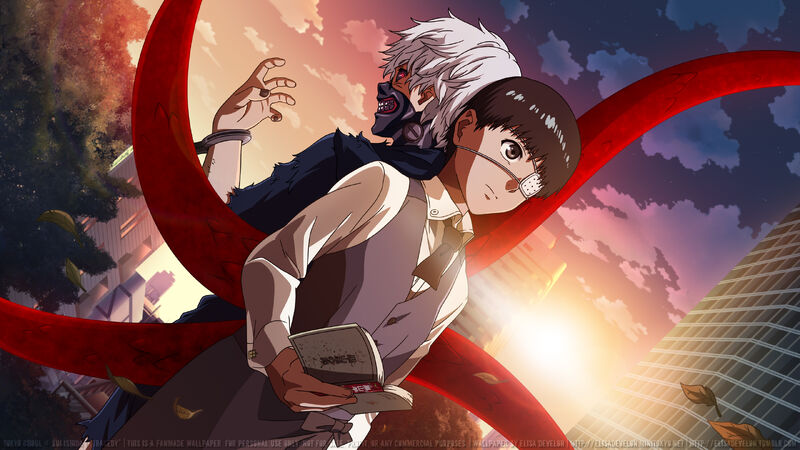 Ken Kaneki Wallpaper Black Theme  Personagens de anime, Animes wallpapers,  Anime