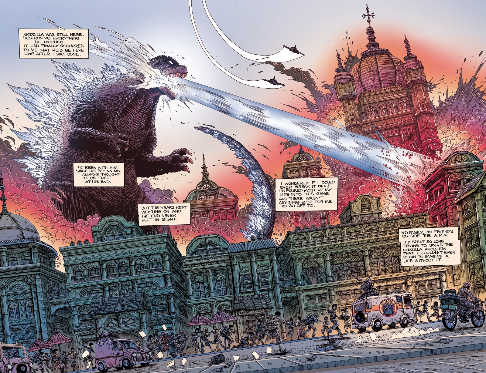 Godzilla (IDW), Wikia Liber Proeliis