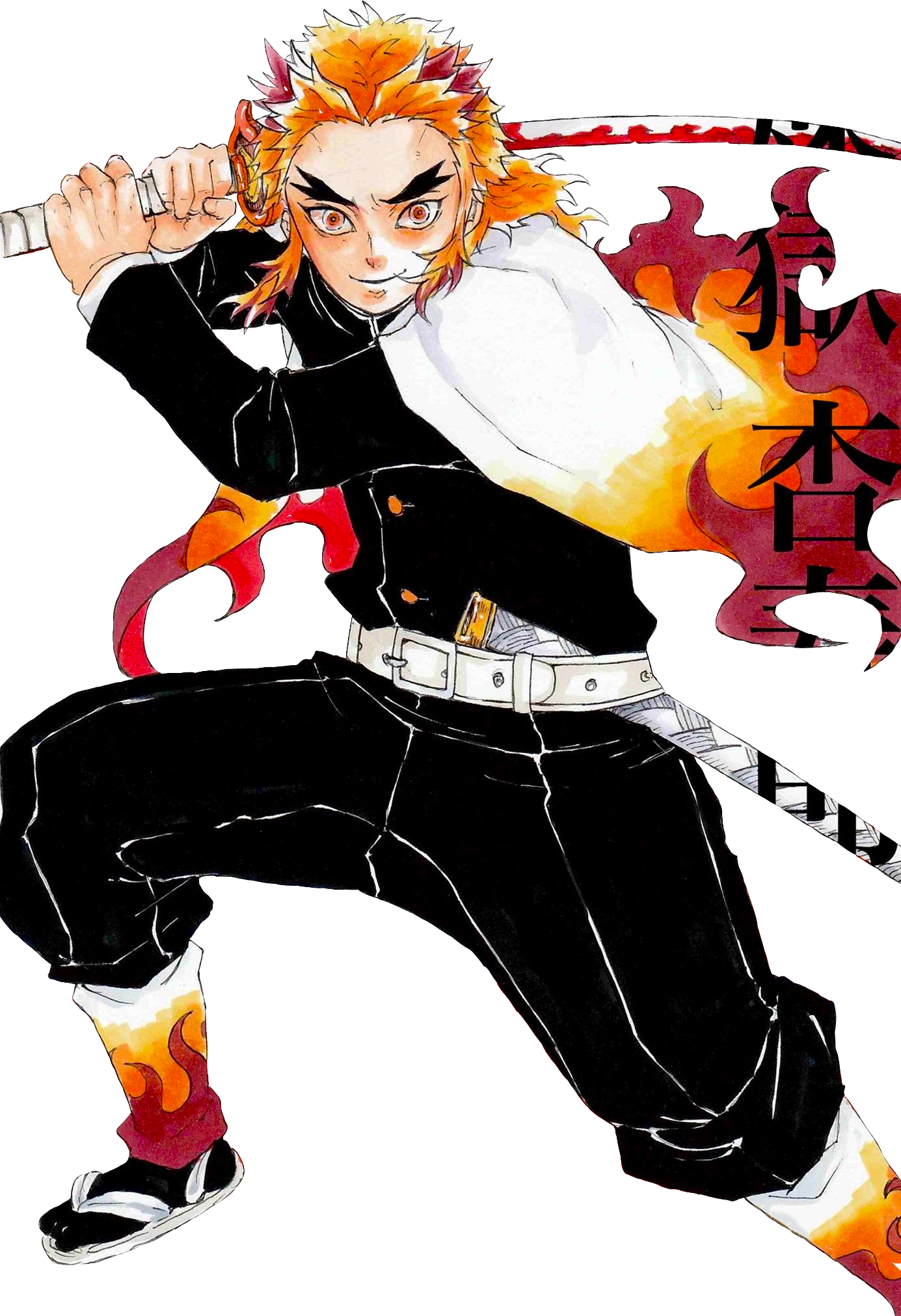 Flaming Tiger (Justice) é um personagem baseado em Rengoku do