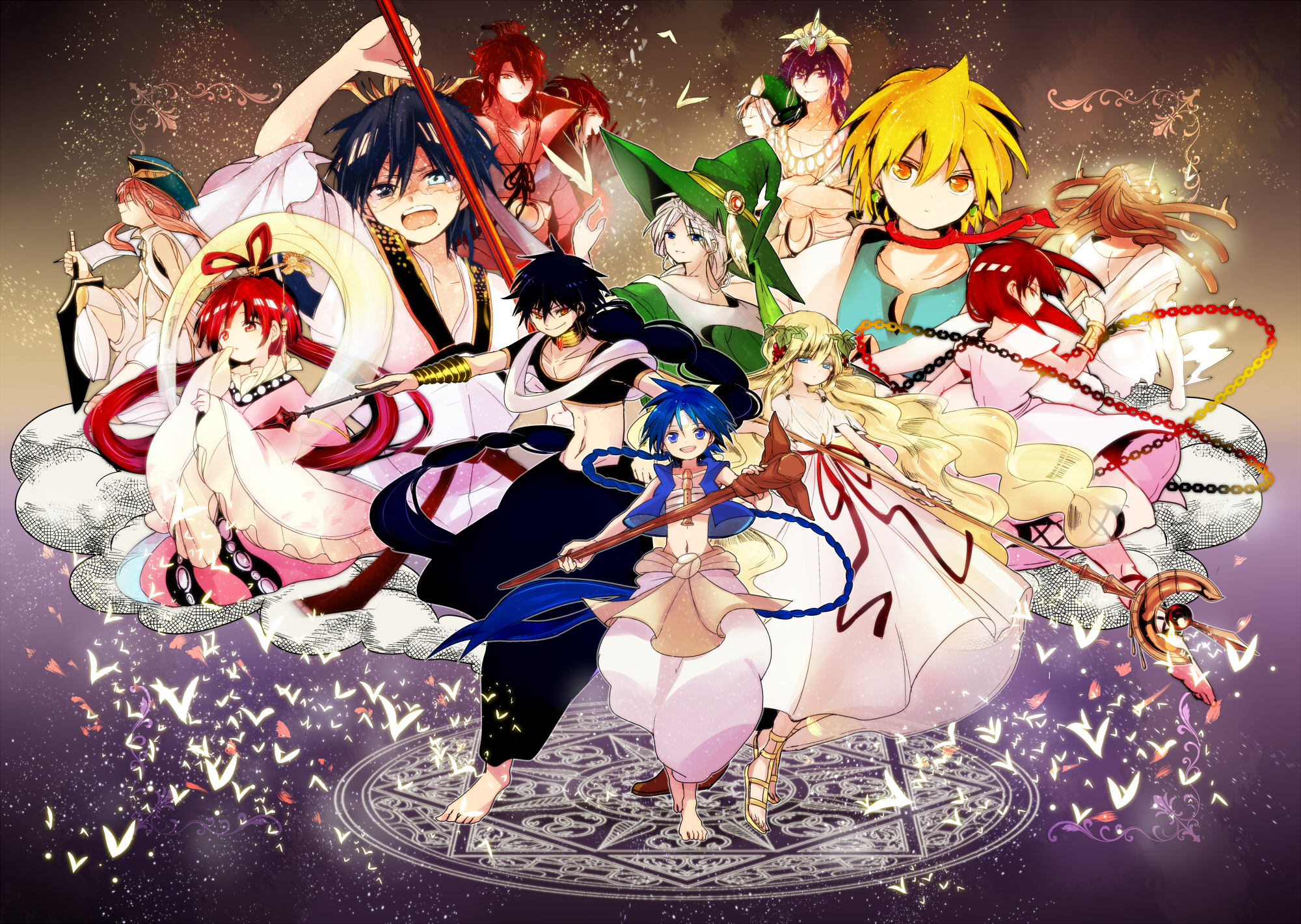 Indicação de Anime: Magi: The Labyrinth of Magic