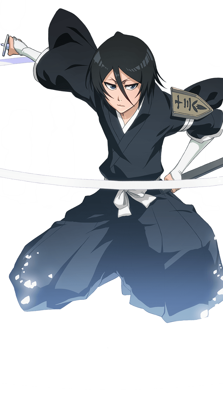 Kuchiki Rukia - Escolar  Anime, Espadas desenho, Personagens