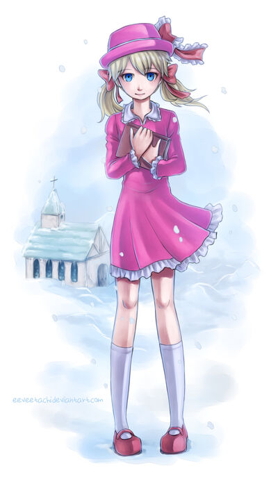 Ana a heart pure as snow by eeveetachi-d97w6kc