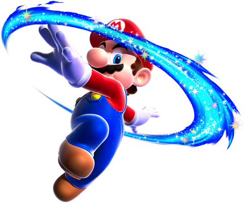 Mario Super Mario Galaxy Render