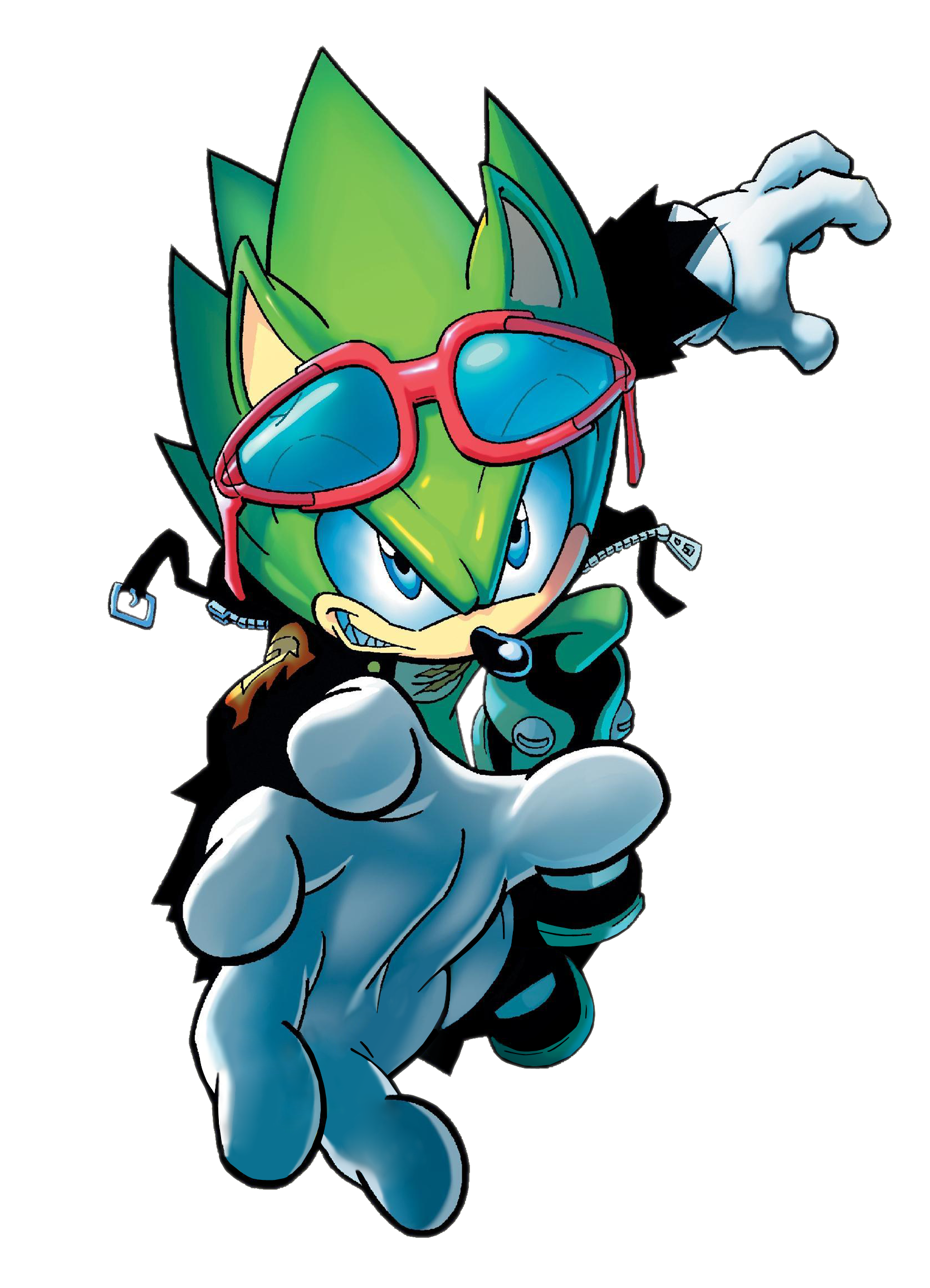 SCOURGE - A VERSÃO MALIGNA DE SONIC NOS QUADRINHOS!