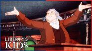 🇺🇸 Liberty's Kids 102 - Intolerable Acts with Benjamin Franklin History Videos For Kids 🇺🇸