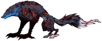 大きくて悪くなる狼Enemy21