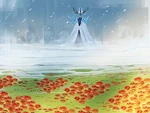 雪の女王吹雪