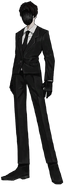 Roland with his Perception-blocking Mask.