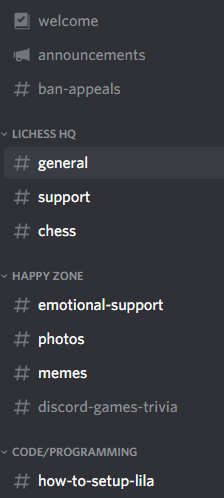 Official Discord of Lichess, Lichess Wiki