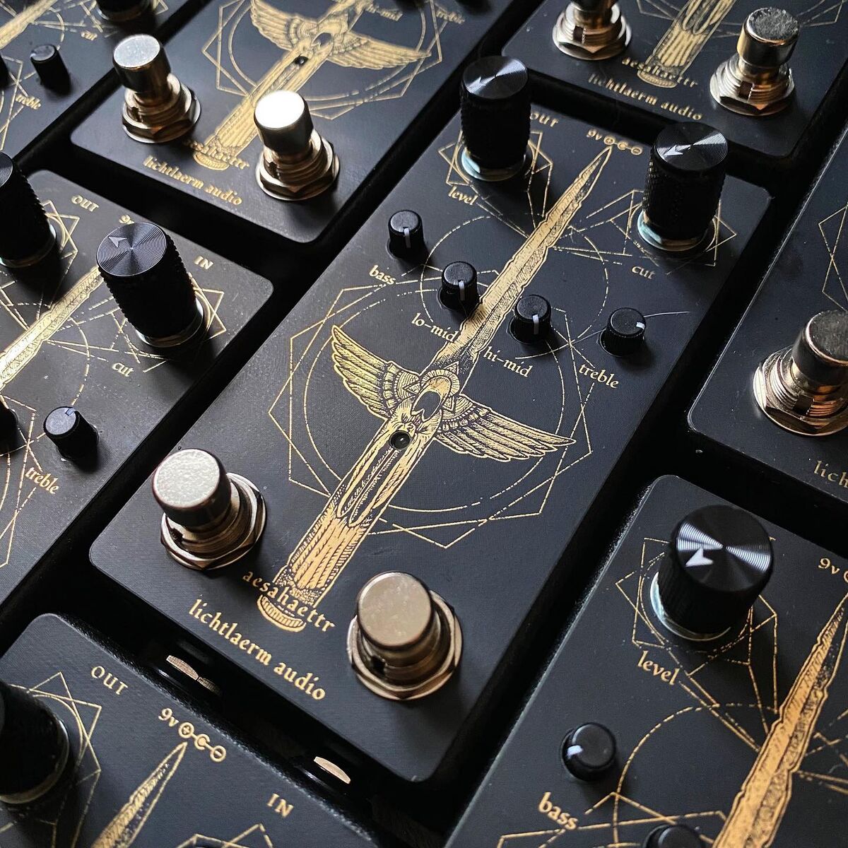 ギター Lichtlaern Audio Aeshaecttr LICHTLAERM AUDIO Aesahaettr Modern Metal Boost | Boost