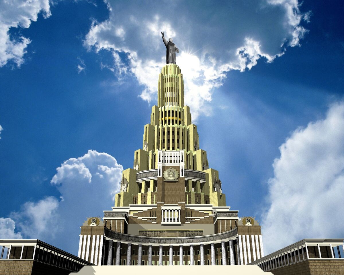 Дворец советов в москве