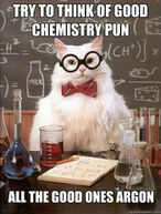 Chemistry cat meme example2