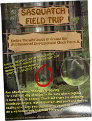 Sasquatch field trip brochure