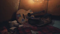 Cassidy's guitar.
