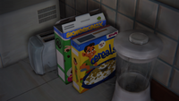 A Skweekinax cereal box in Episode 4 of Life is Strange.