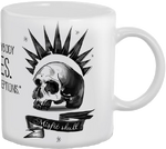 Mug: Chloe's Misfit Skull - side 2