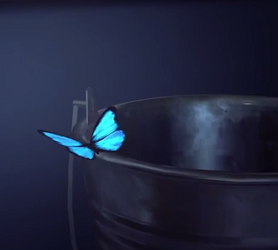 Blue Butterfly 