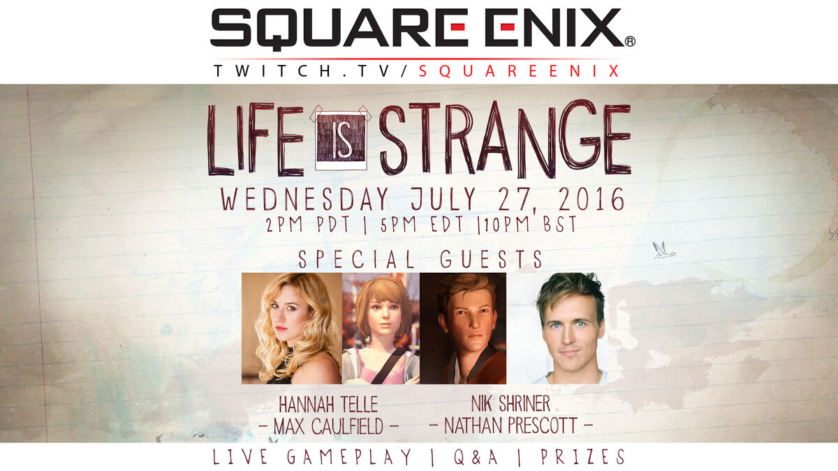 Square Enix: Life is Strange—a Game So Good, Creators Can't Put It Down -  BENlabs