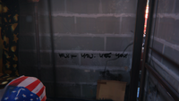 Graffiti "Fuck you"