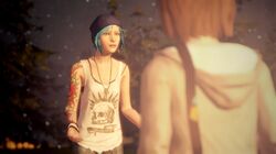 Max telling Chloe about her powers