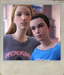 Photo of young Chloe and Max (2008)