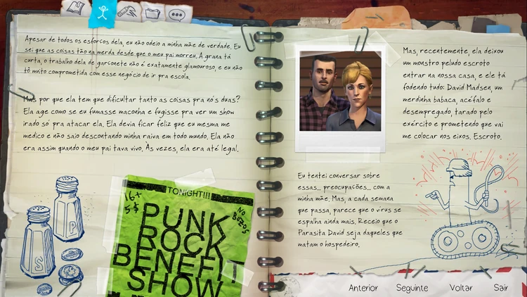 Fichário de Joyce e David