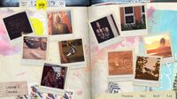 Complete optional photos journal page of Episode 1.