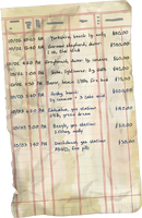 Page #3 from Frank's logbook.