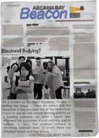 "Blackwell Bullying?" (text version)