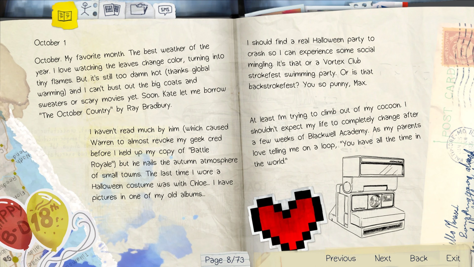 Maxs Diary Life is Strange Wiki Fandom