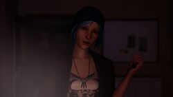 Chloe con las llaves de Blackwell