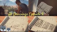 All of Sean's Drawings Life is Strange 2 Ep 4