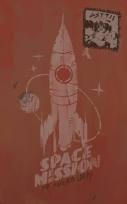 LiS2E3 Wastelands - Daniel27s Space Mission T-Shirt