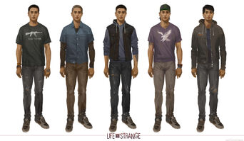 Life is Strange Concept Art Luke Parker by Fred Augis